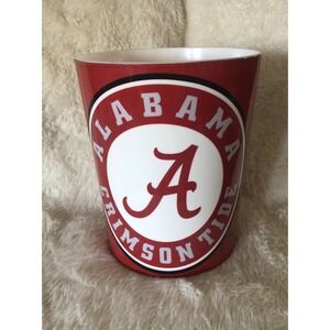 Alabama Crimson Tide Red Waste Basket Trash Can NCAA Northwest Co. Made USA 🇺🇸
